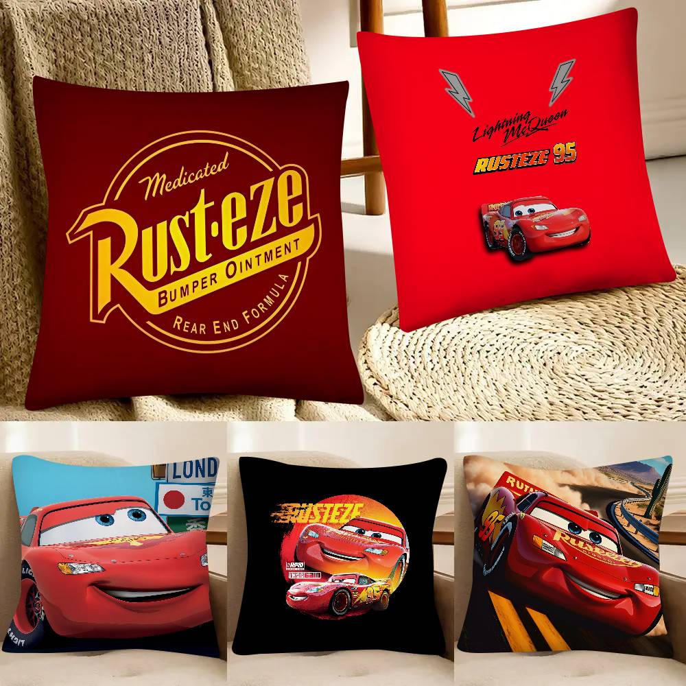 Lighting Mcqueen Decor - 만화 자동차 라이트닝 맥퀸 베개 커버