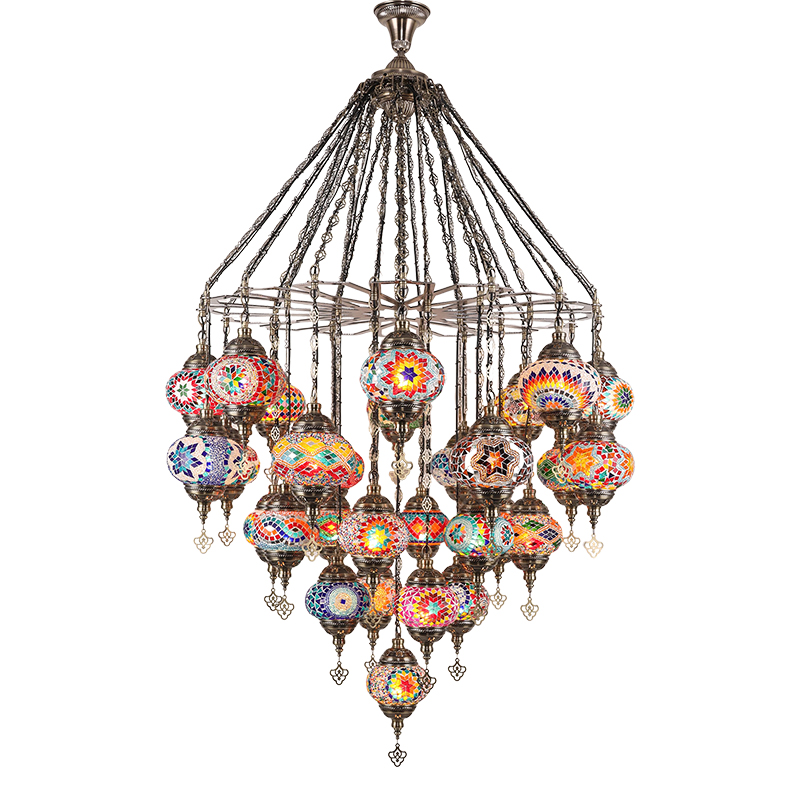 Restaurant Lighting Decoration - 2025년 신제품 29헤드 1m 폭 터키