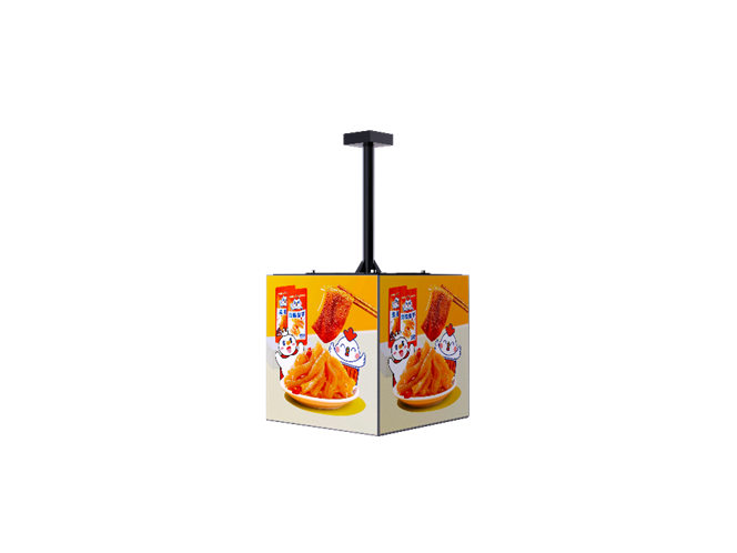 Restaurant Lighting Decoration - Signgic 호이스팅 5면 큐브 LED 라이트