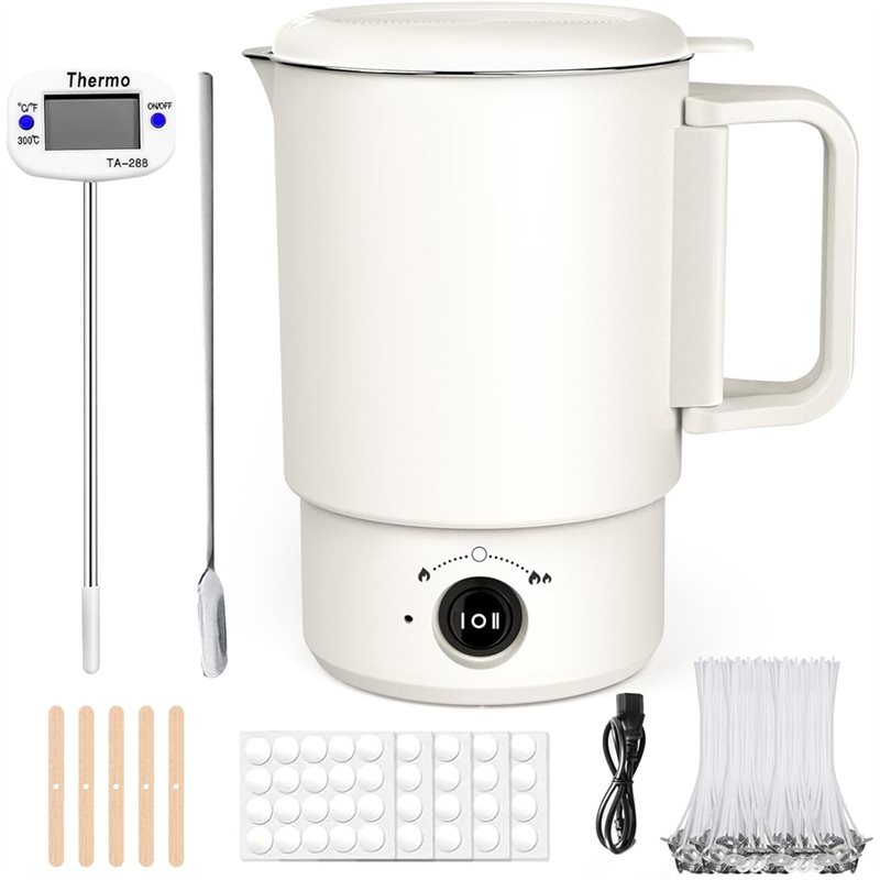 Wax Melter Electric - A47U 전기 왁스 멜팅 포트 키트(온도계