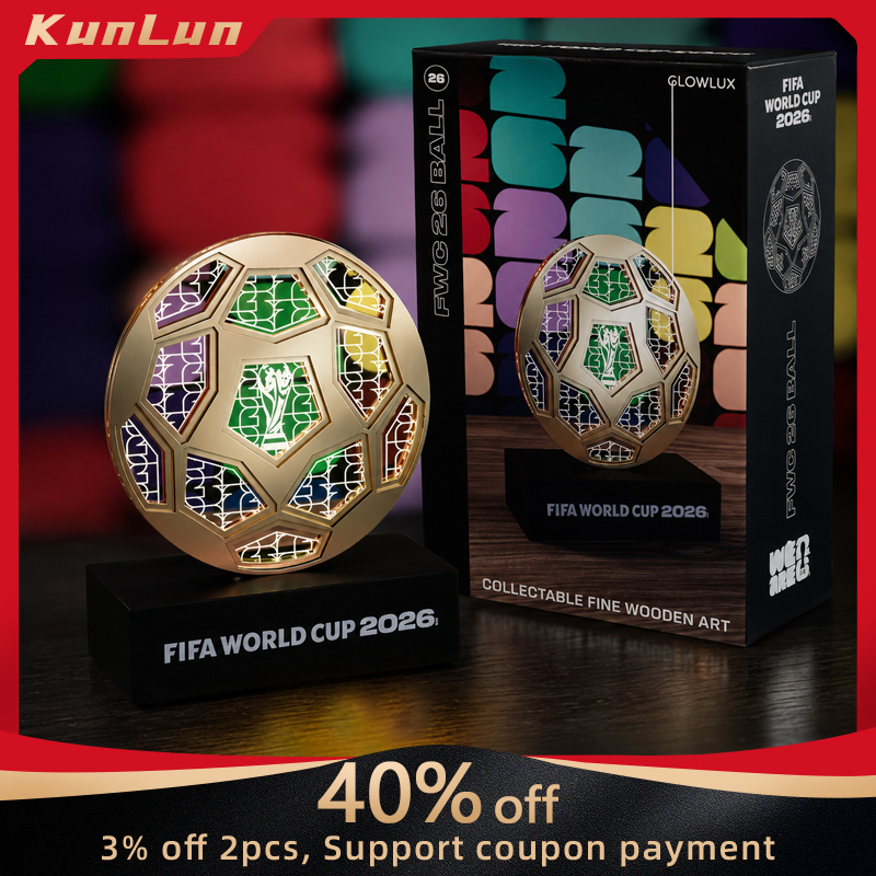 Decor Lighting Fans - FIFA 월드컵 골든 축구공 LED 데스크