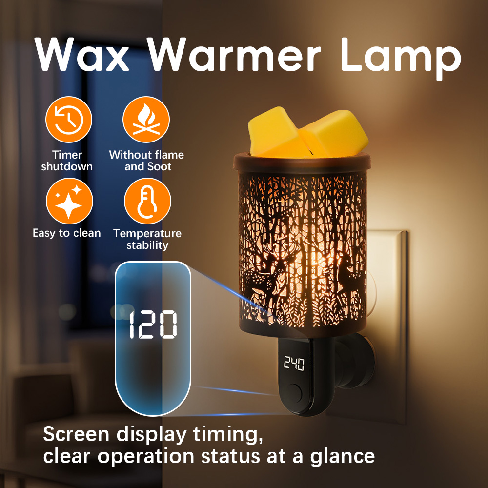 Wax Melter Electric - 향기로운 왁스 멜팅 버너 아로마테라피 왁스