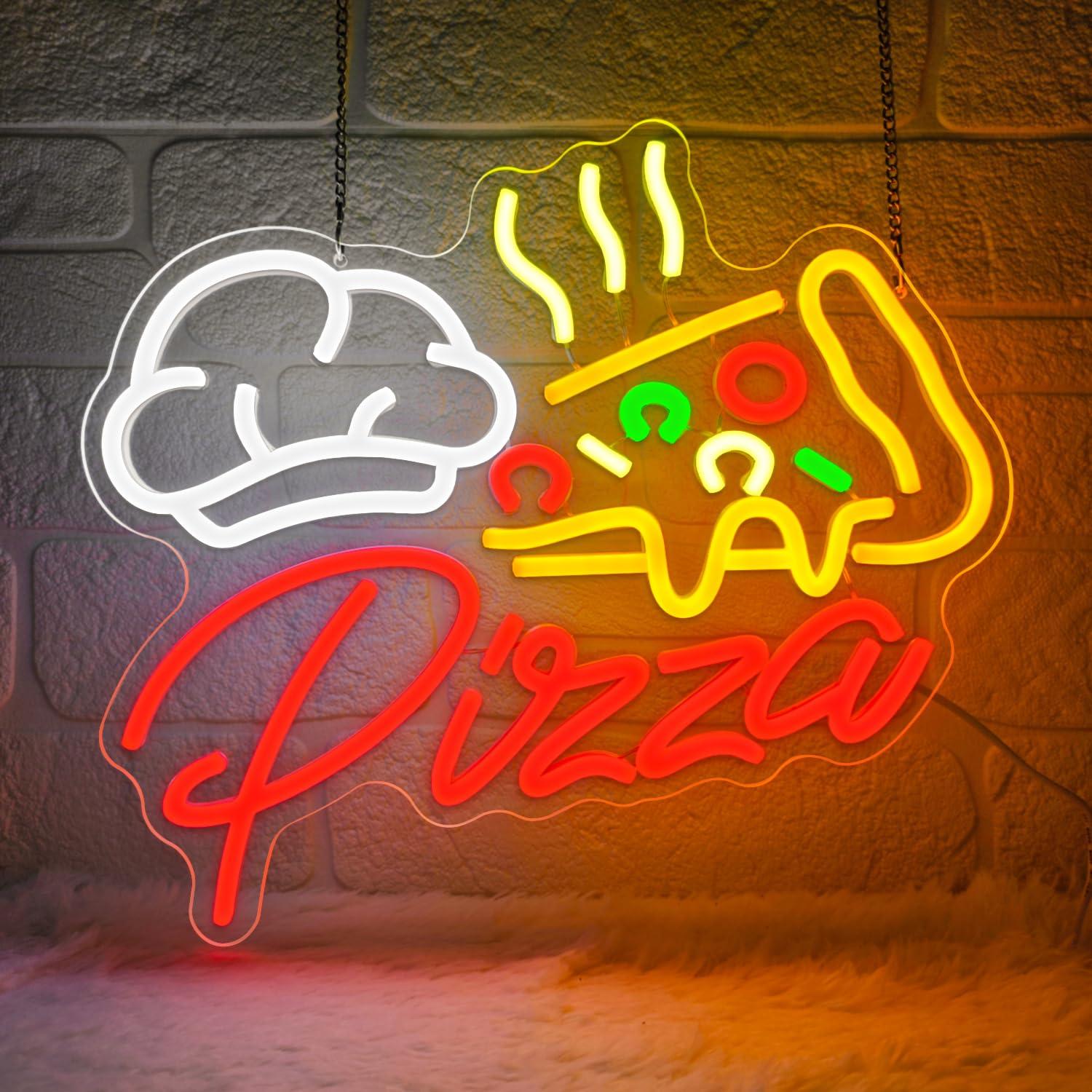 Restaurant Lighting Decoration - 피자 네온사인 화려한 피자 LED 조명