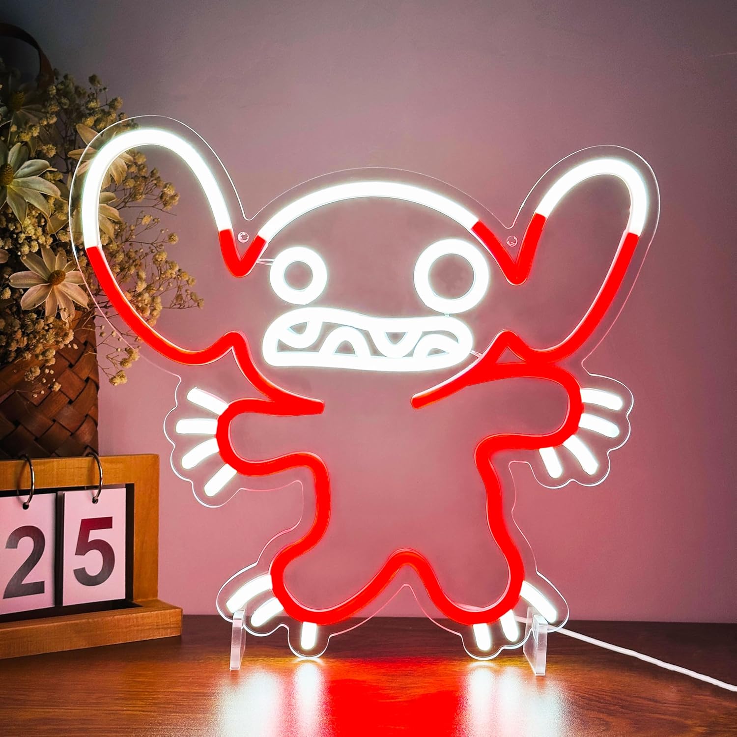 Decor Lighting Fans - 스티치 네온사인 LED 애니메이션 네온 조명