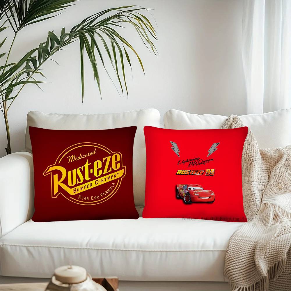 만화 자동차 라이트닝 맥퀸 베개 커버 패션 사각 베개  - Lighting Mcqueen Decor 리뷰 및 가격