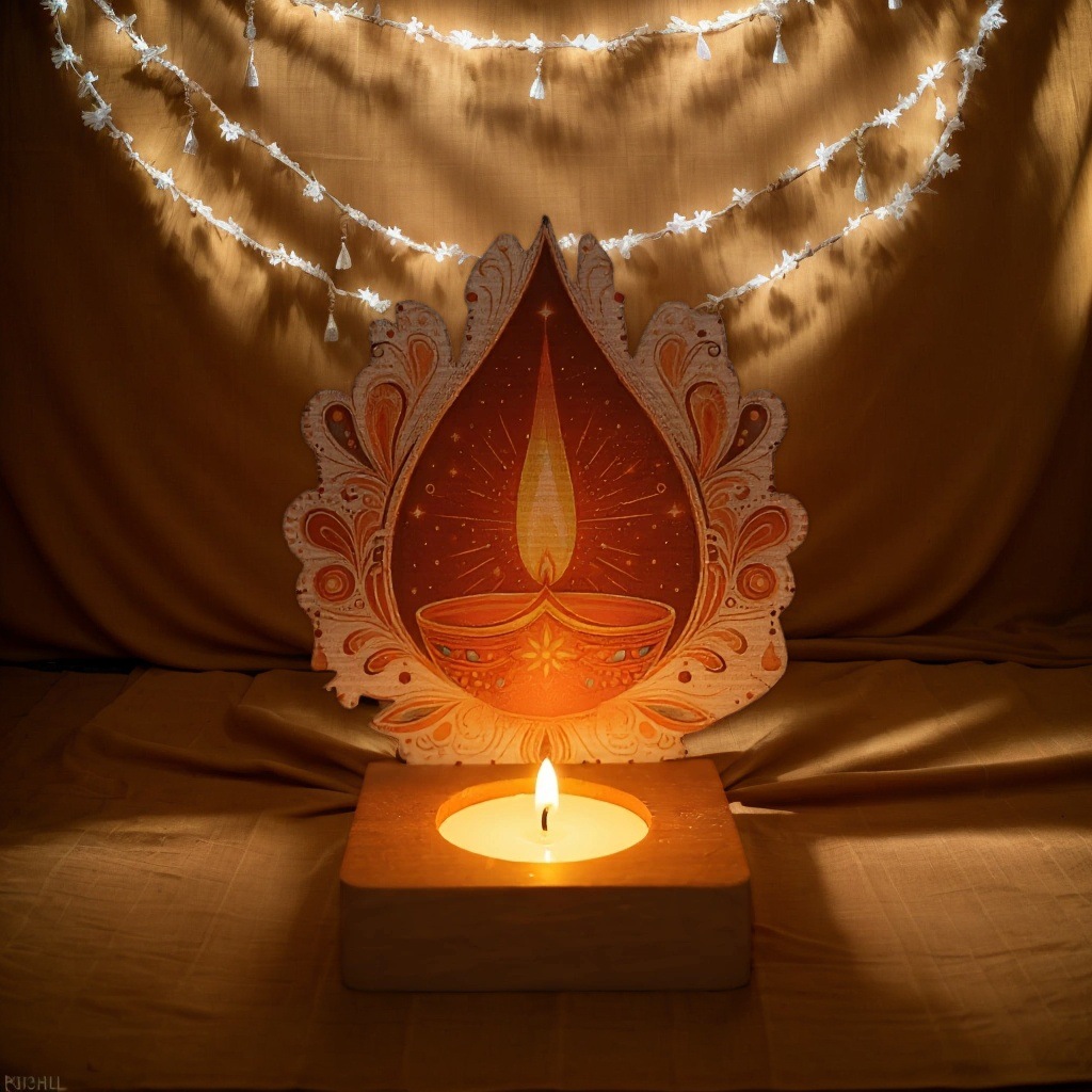 인도 공장 디왈리 축제 조명 분위기 연철 촛대 UV 인 - Decor Lighting India 리뷰 및 가격
