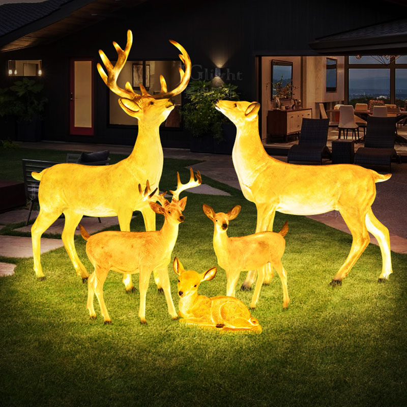 거리 동물 조명 조경 트렌디한 조각상 마당 독특한 디스 - Unique Lighting Decor 리뷰 및 가격