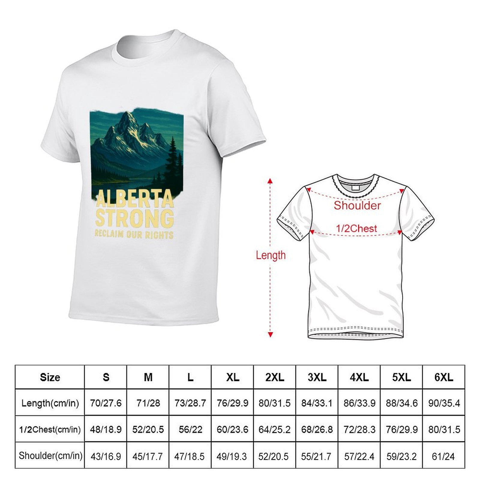 Alberta Strong 티셔츠 캐주얼 라이트 여름  - Alberta Lighting & Decor Reviews 리뷰 및 가격