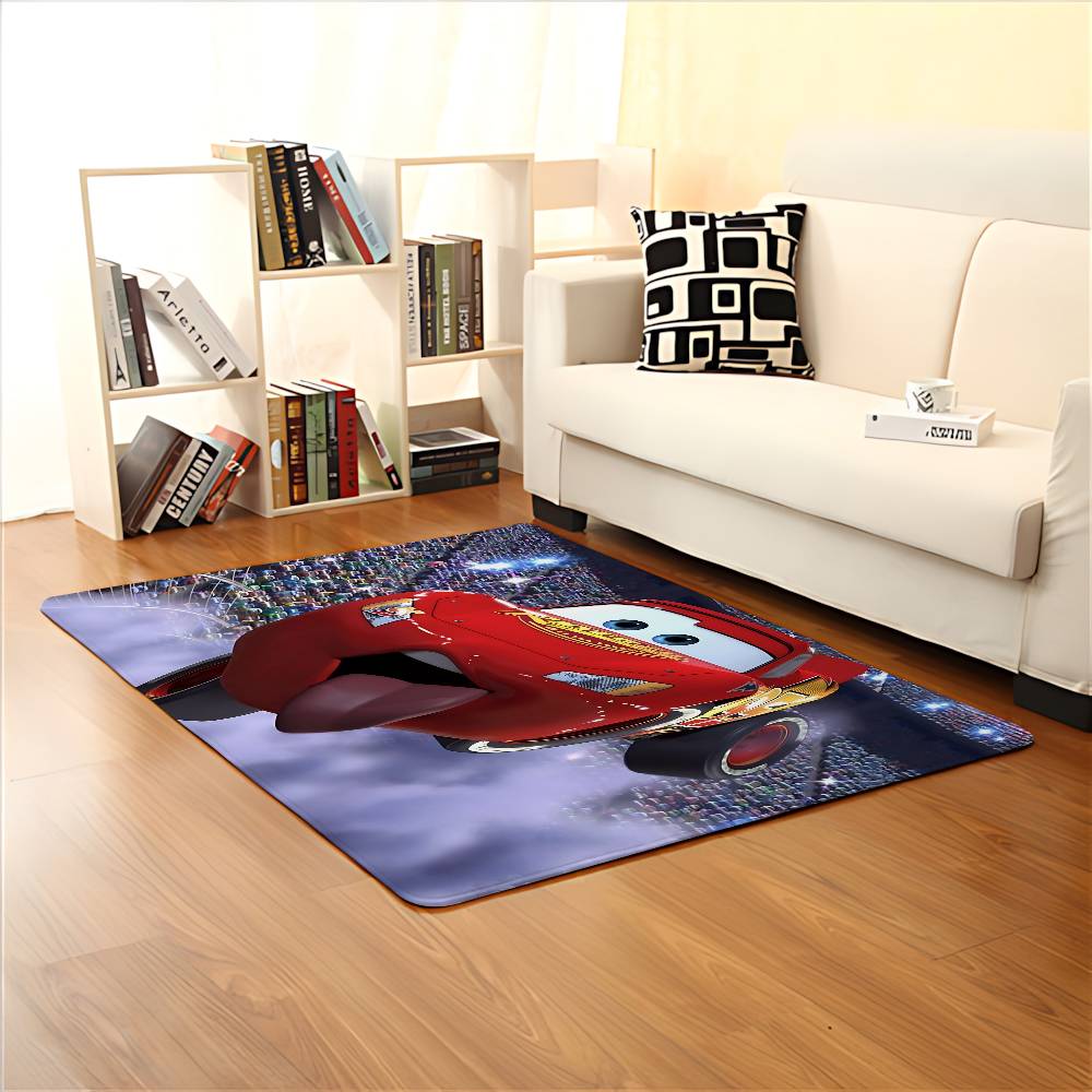 자동차 L-Lightning M-McQueens 카펫  - Lighting Mcqueen Decor 리뷰 및 가격