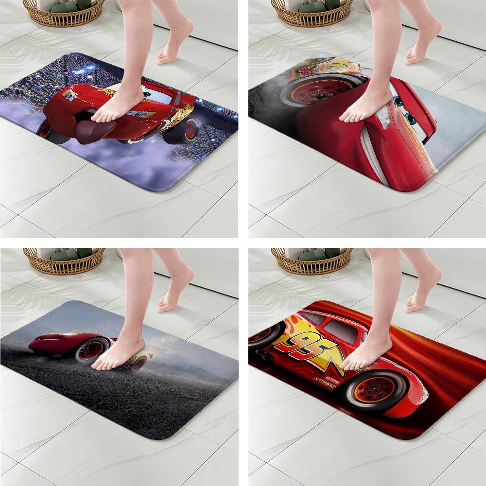 자동차 L-Lightning M-McQueens 카펫  - Lighting Mcqueen Decor 리뷰 및 가격