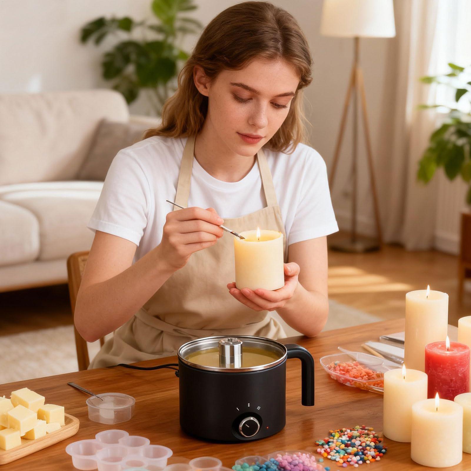 1.5L 왁스 멜팅팟 양초 왁스 녹이는 기구 대형 스테 - Wax Melter Electric 리뷰 및 가격