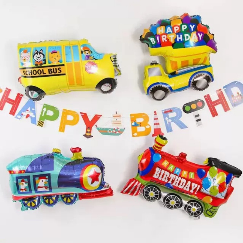 3D 만화 자동차 호일 풍선 버기 레이싱 파기 자동차  - Lighting Mcqueen Birthday Decor 리뷰 및 가격