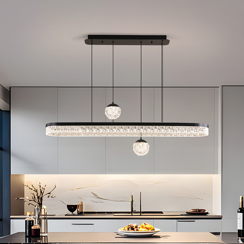 새로운 모던 홈 미니멀리스트 장식 거실 펜던트 조명 식 - Unique Lighting Decor 리뷰 및 가격