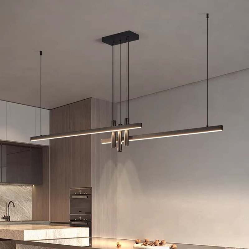새로운 모던 홈 미니멀리스트 장식 거실 펜던트 조명 식 - Unique Lighting Decor 리뷰 및 가격