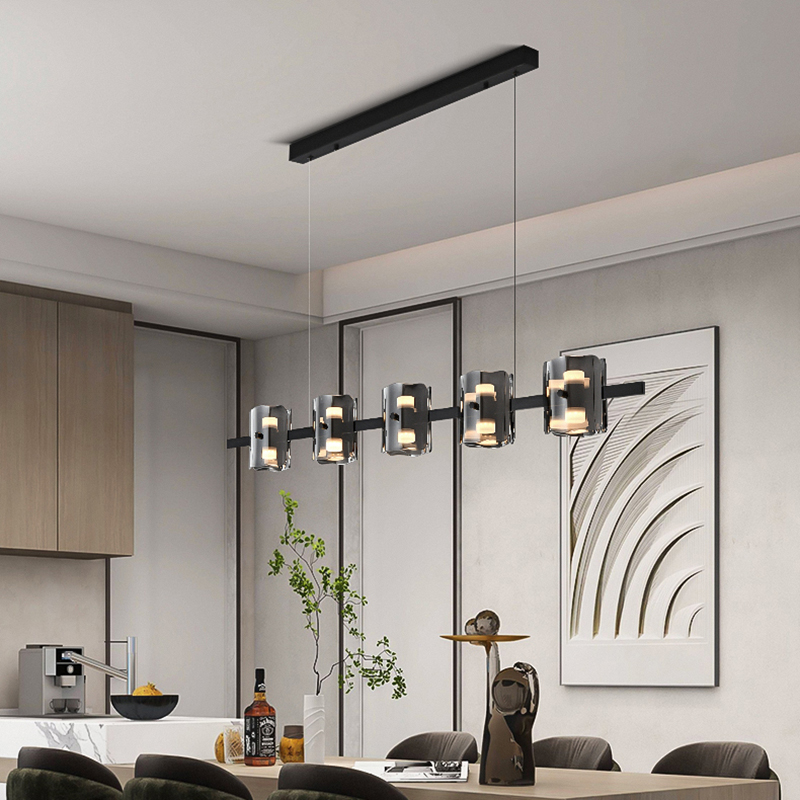 새로운 모던 홈 미니멀리스트 장식 거실 펜던트 조명 식 - Unique Lighting Decor 리뷰 및 가격
