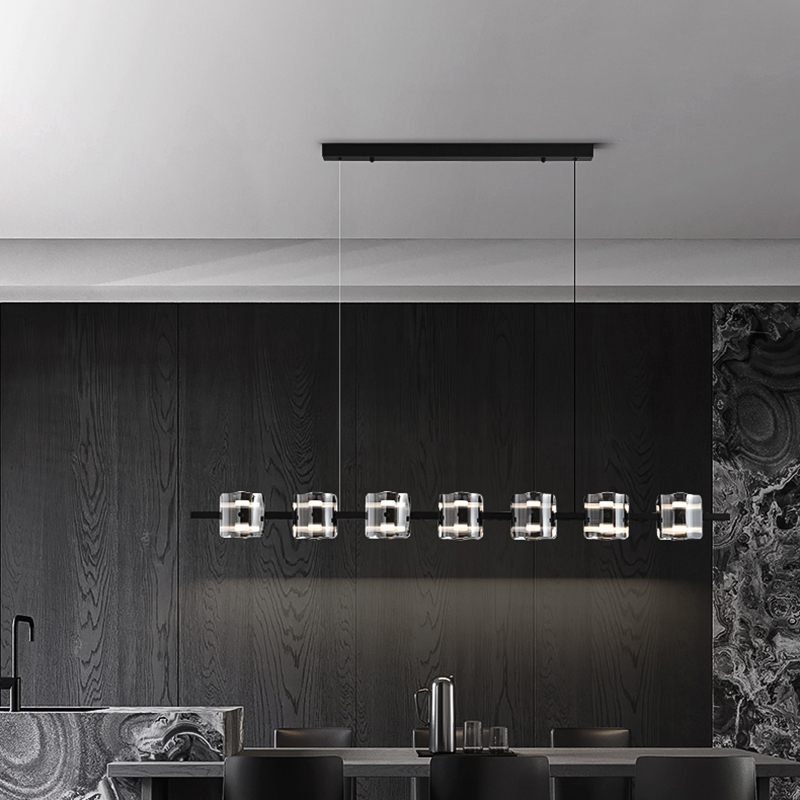 새로운 모던 홈 미니멀리스트 장식 거실 펜던트 조명 식 - Unique Lighting Decor 리뷰 및 가격