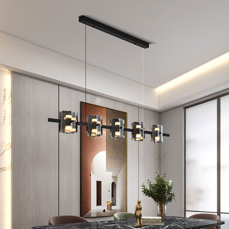새로운 모던 홈 미니멀리스트 장식 거실 펜던트 조명 식 - Unique Lighting Decor 리뷰 및 가격