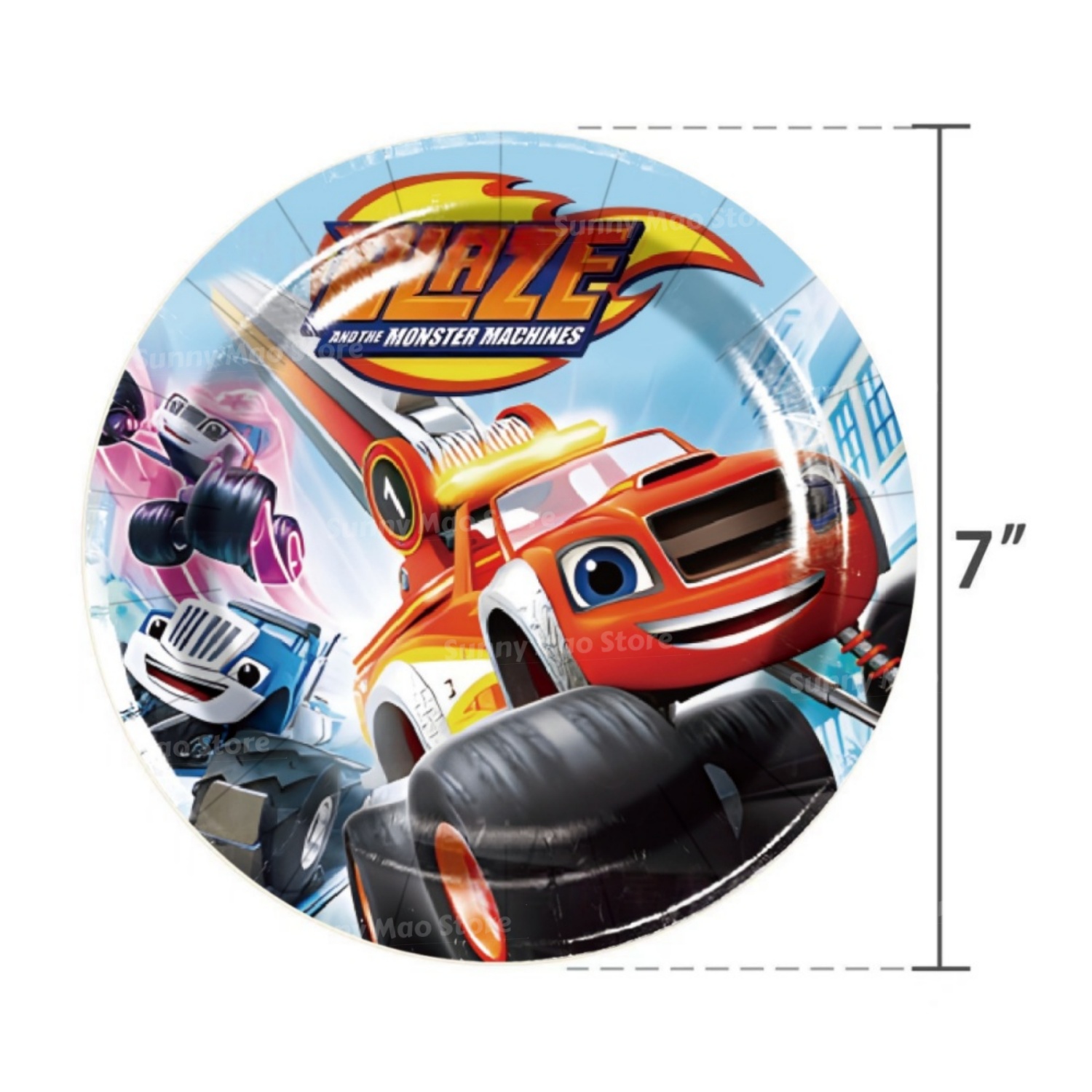 블레이즈 몬스터 생일 장식 풍선 종이 접시 냅킨 테이블 - Lighting Mcqueen Birthday Decor 리뷰 및 가격