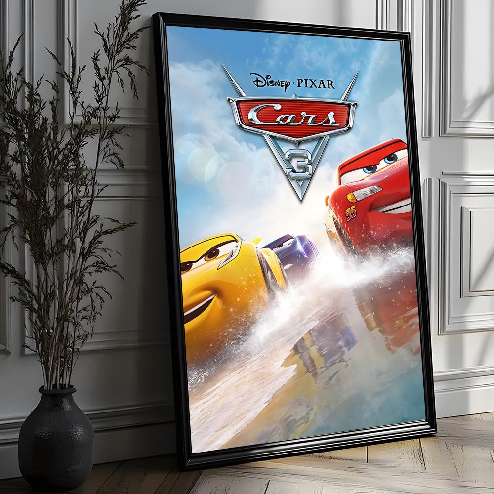 디즈니 자동차 라이트닝 맥퀸 포스터 HD 아트 스티커  - Lighting Mcqueen Decor 리뷰 및 가격
