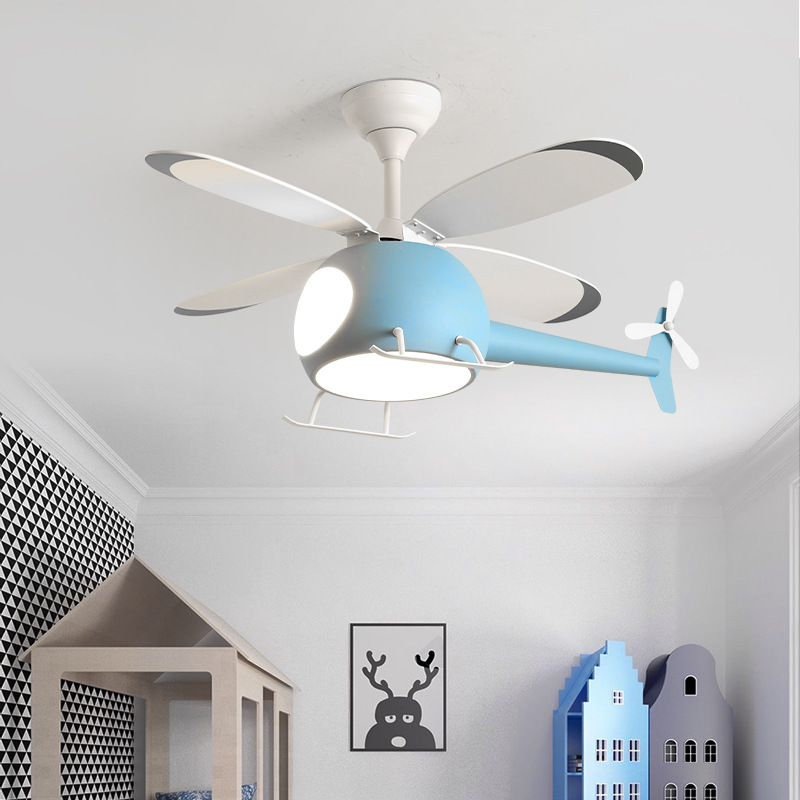 현대 창조적 인 만화 비행기 팬 라이트 간단한 장식 L - Decor Lighting Fans 리뷰 및 가격