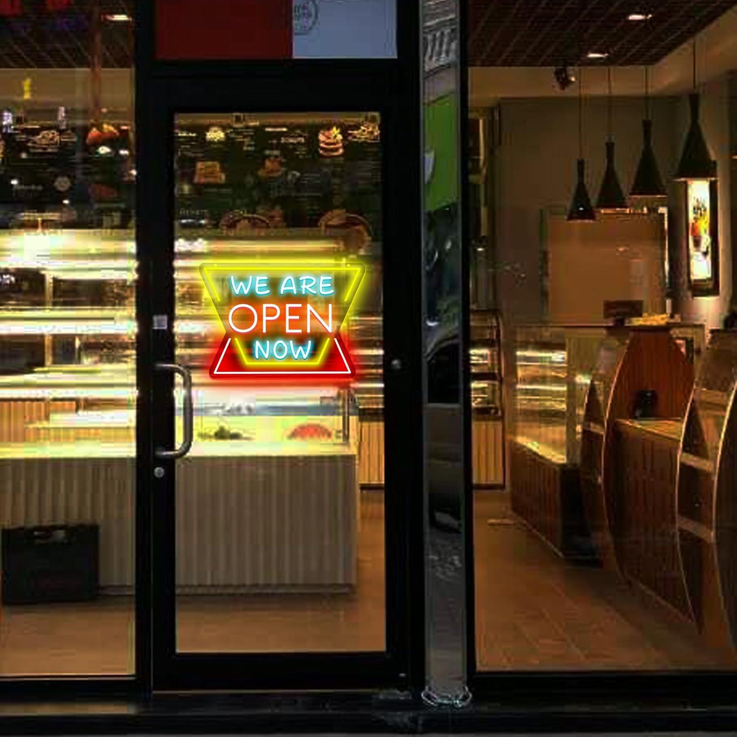 우리는 지금 개업 중입니다 네온사인 디밍 가능 LED  - Restaurant Lighting Decoration 리뷰 및 가격