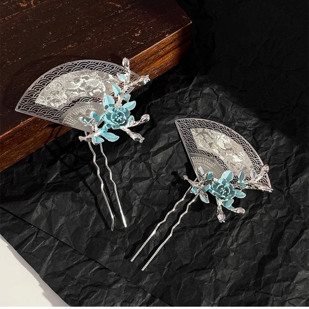 새로운 중국식 부채 모양 머리핀, 정교하고 가벼운 럭셔 - Decor Lighting Fans 리뷰 및 가격