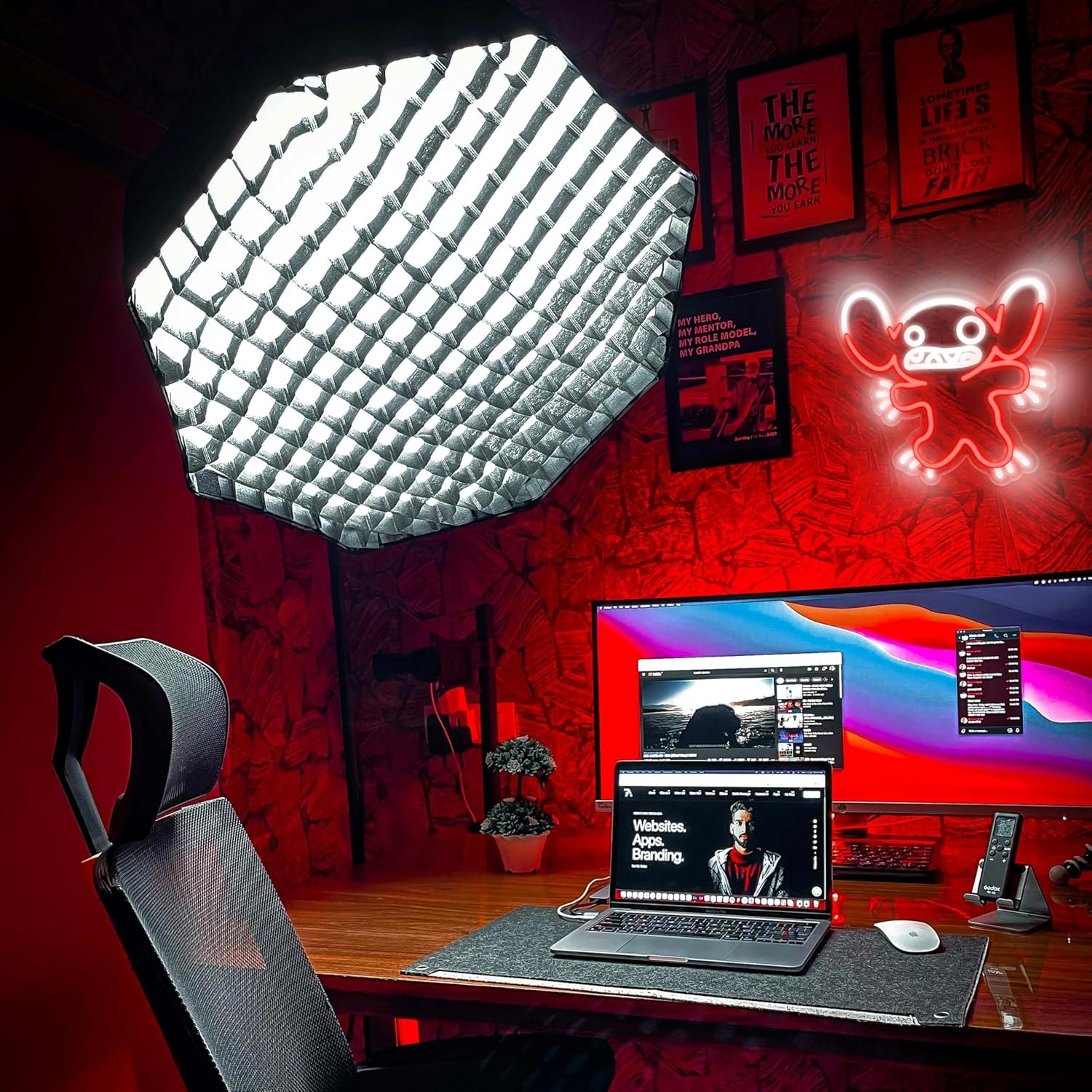스티치 네온사인 LED 애니메이션 네온 조명 USB 디 - Decor Lighting Fans 리뷰 및 가격